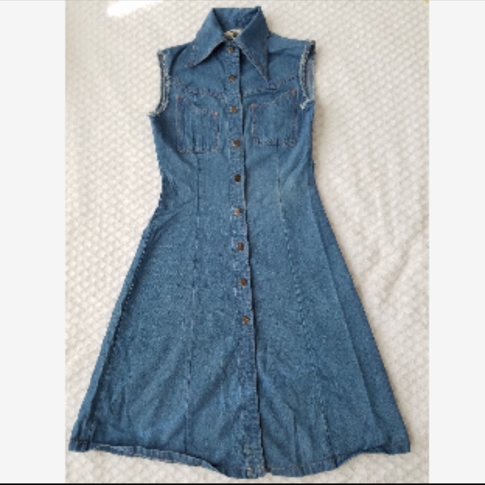 Mizz Lizz Vintage Denim Dress - size 9/10